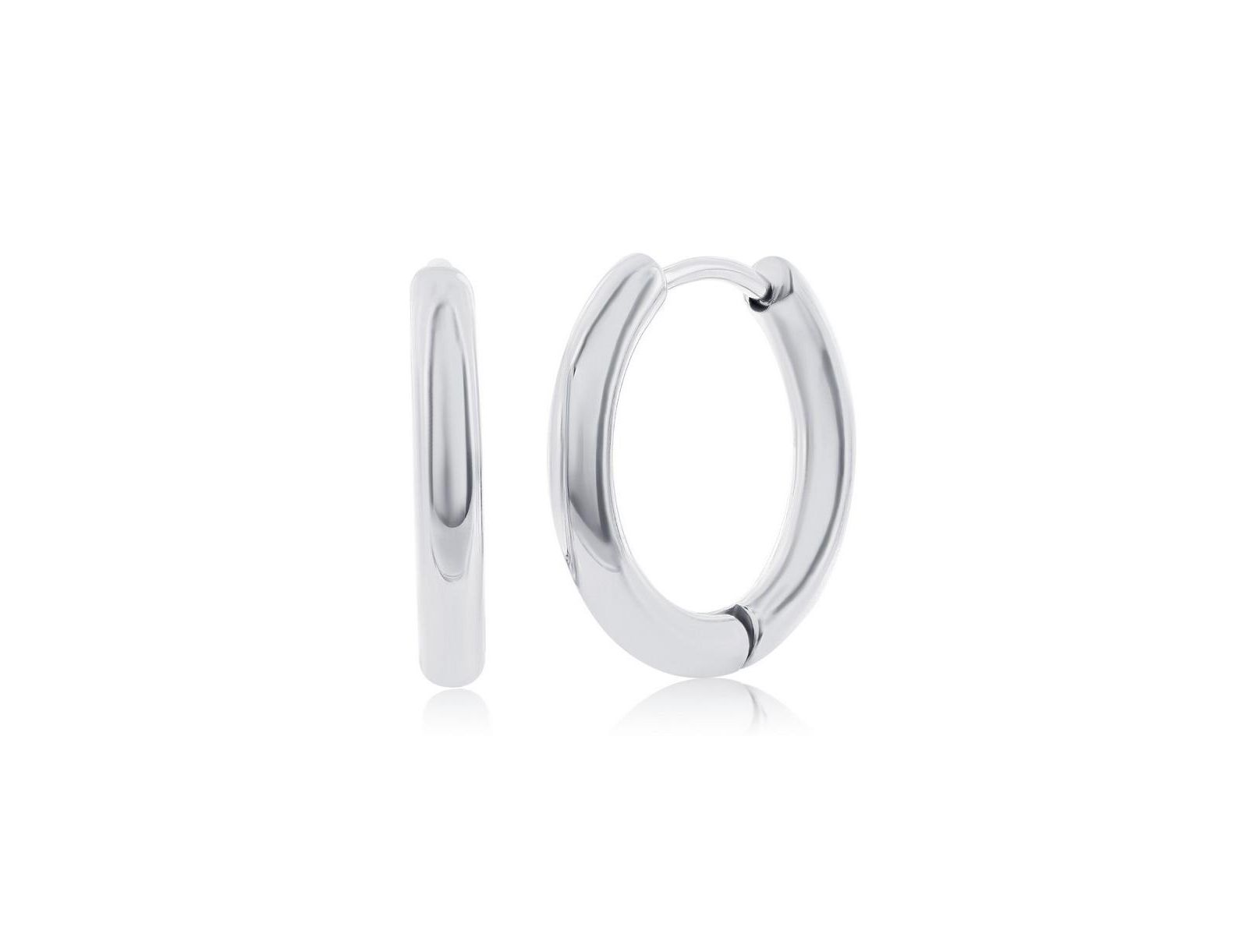 Серьги-кольца Metallo Stainless Steel 11.5mm Polished