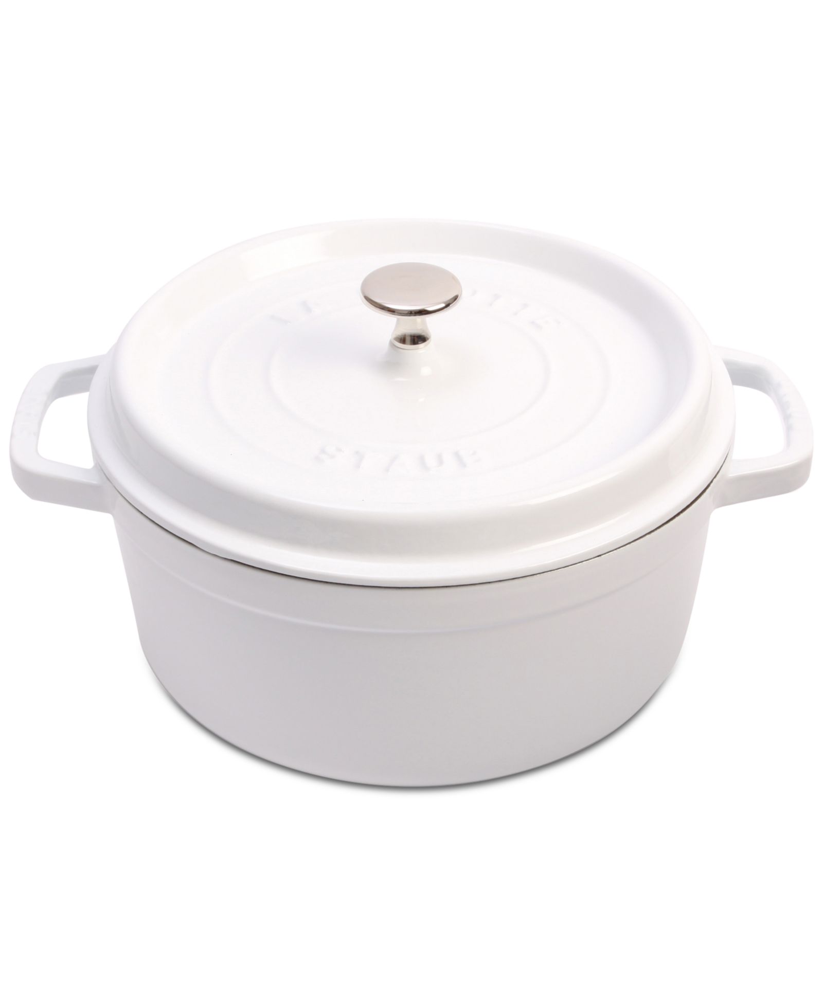 Staub Cast Iron 5.5-Qt Round Dutch Oven