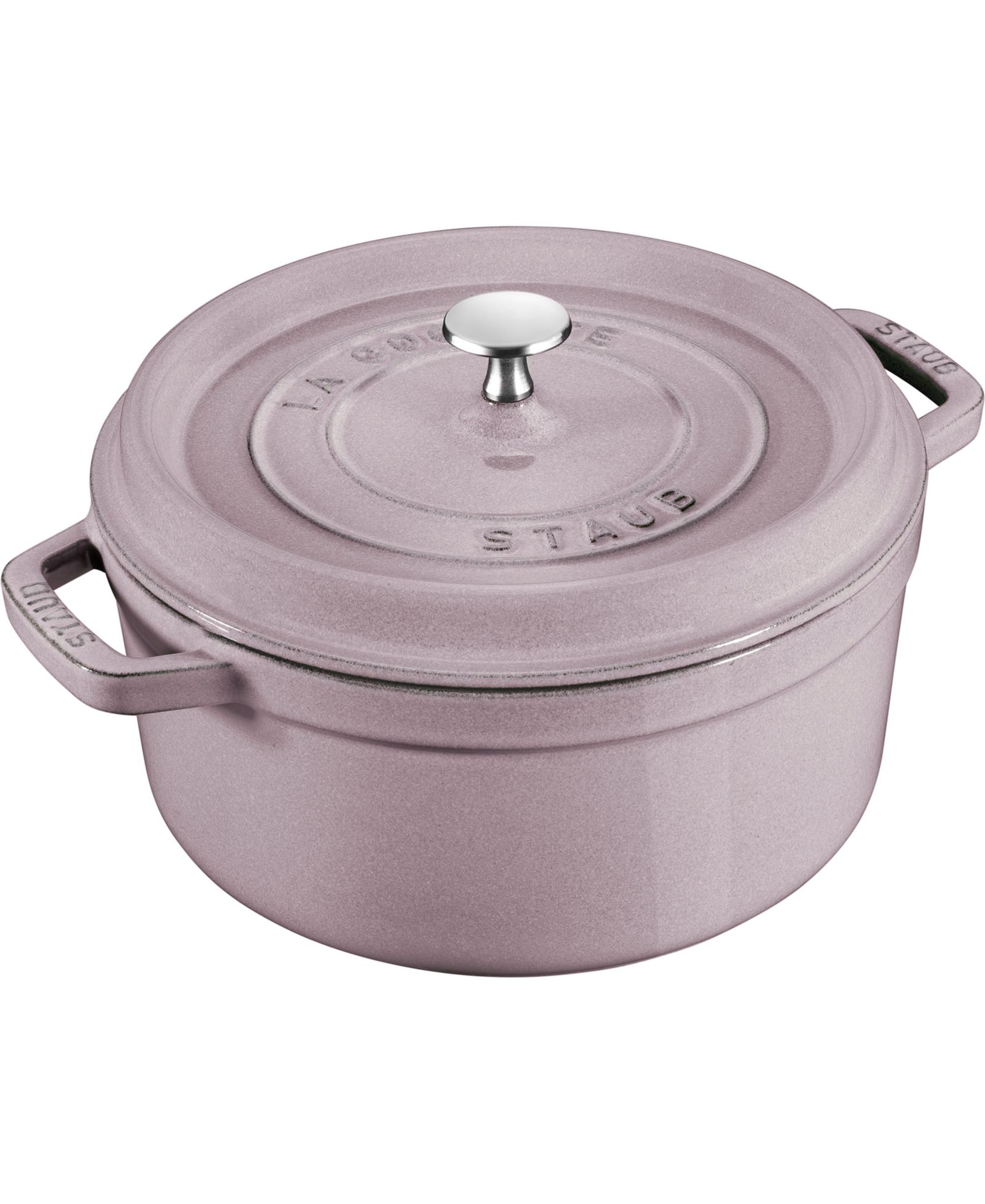 Круглая чугунная жаровня Staub, 5.5-Qt