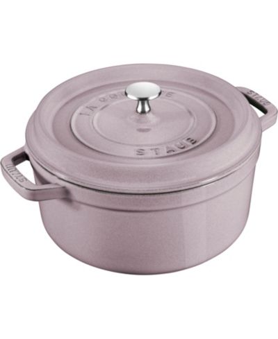 Круглая чугунная жаровня Staub, 5.5-Qt