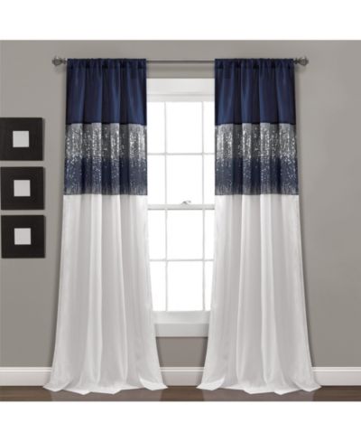 Night Sky Window Curtain Panel