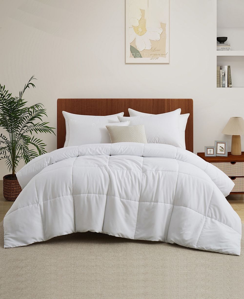 Легкое одеяло Unikome Down Alternative Comforter, Twin