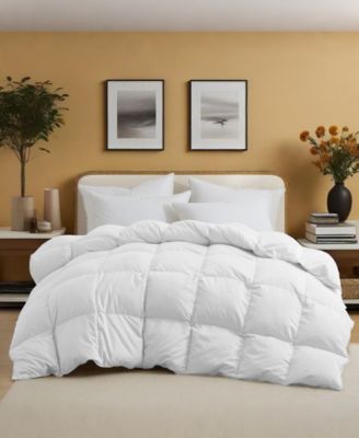 Unikome All Season Warmth Goose Feather Down Fiber Comforter, Full/Queen