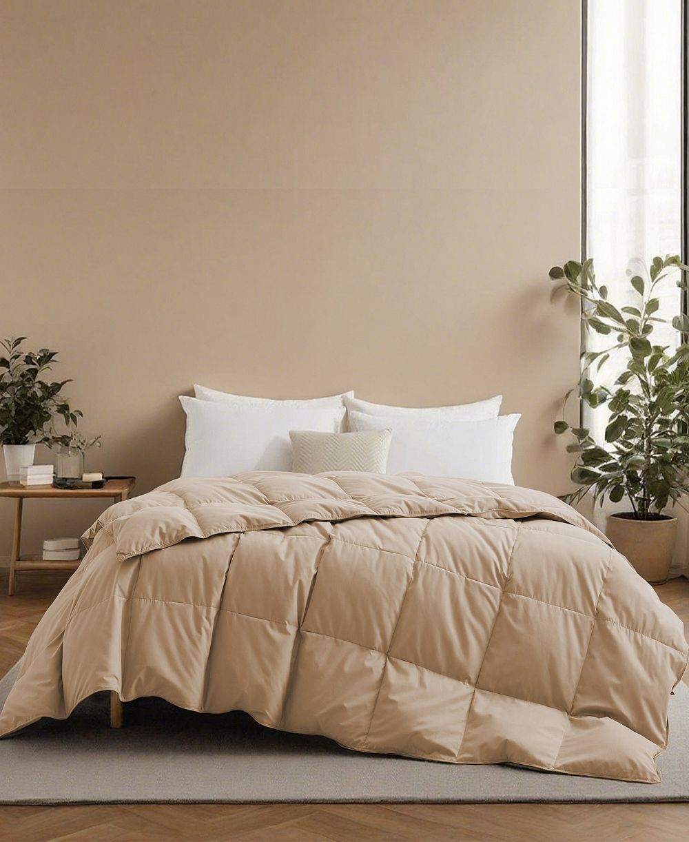 Unikome Lightweight comforter белый гусиный пух, California King