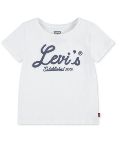 Levi's Big Girls Script Logo Graphic T-Shirt