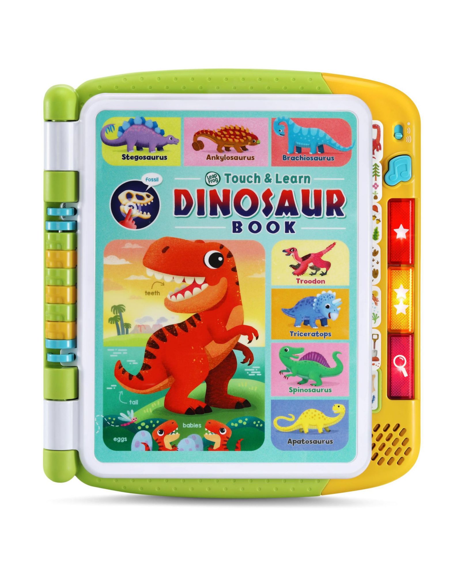 LeapFrog интерактивная книга-игрушка LeapFrog Touch and Learn Dinosaur Alphabet