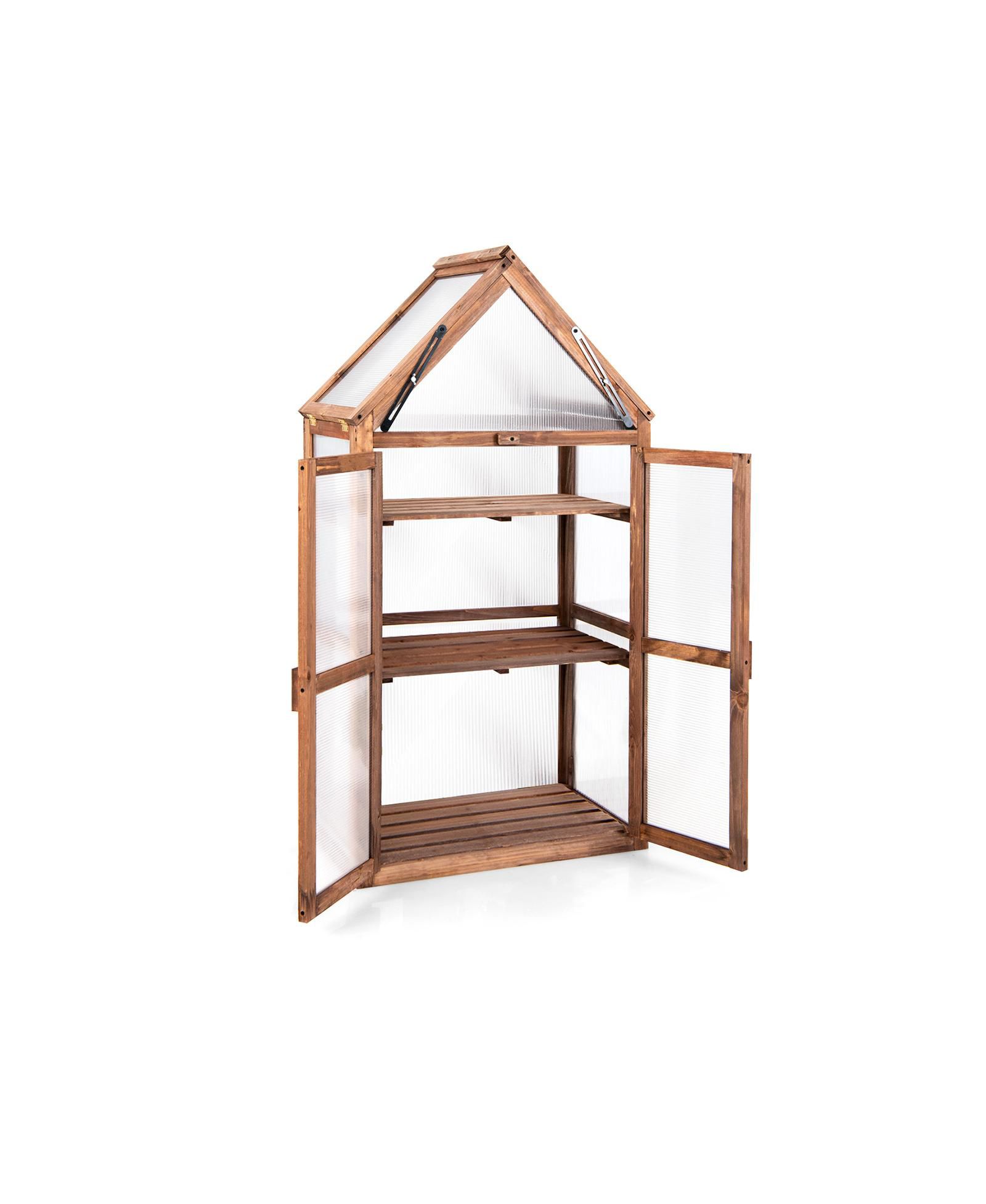 Slickblue Мини-теплица из дерева Cold Frame