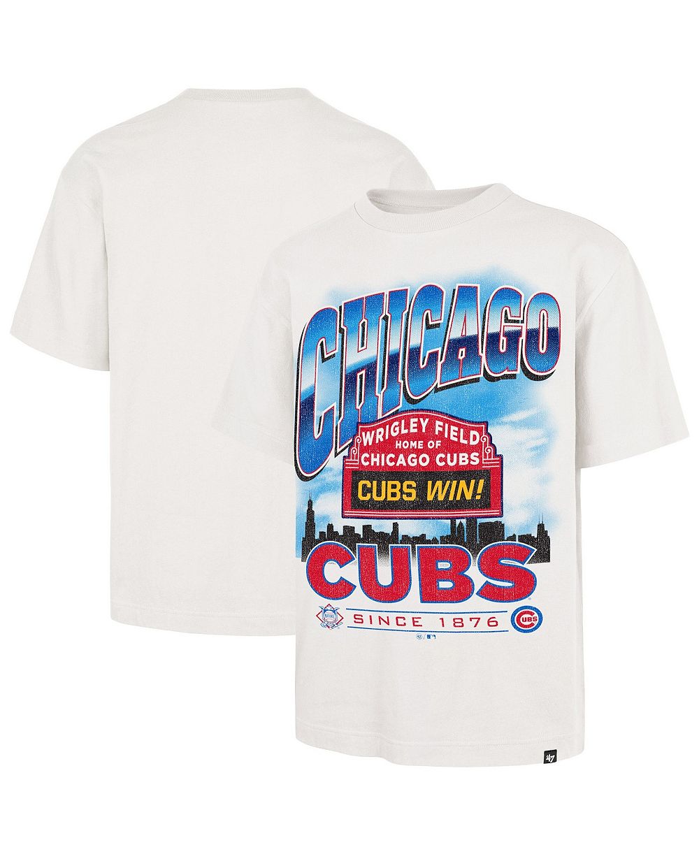 Мужская футболка '47 Brand Chicago Cubs Regional Upland Foundation, белая