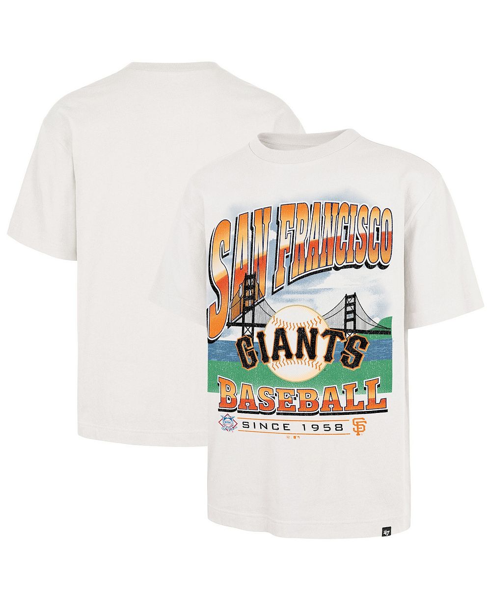 Мужская футболка '47 Brand White San Francisco Giants Regional Upland Foundation