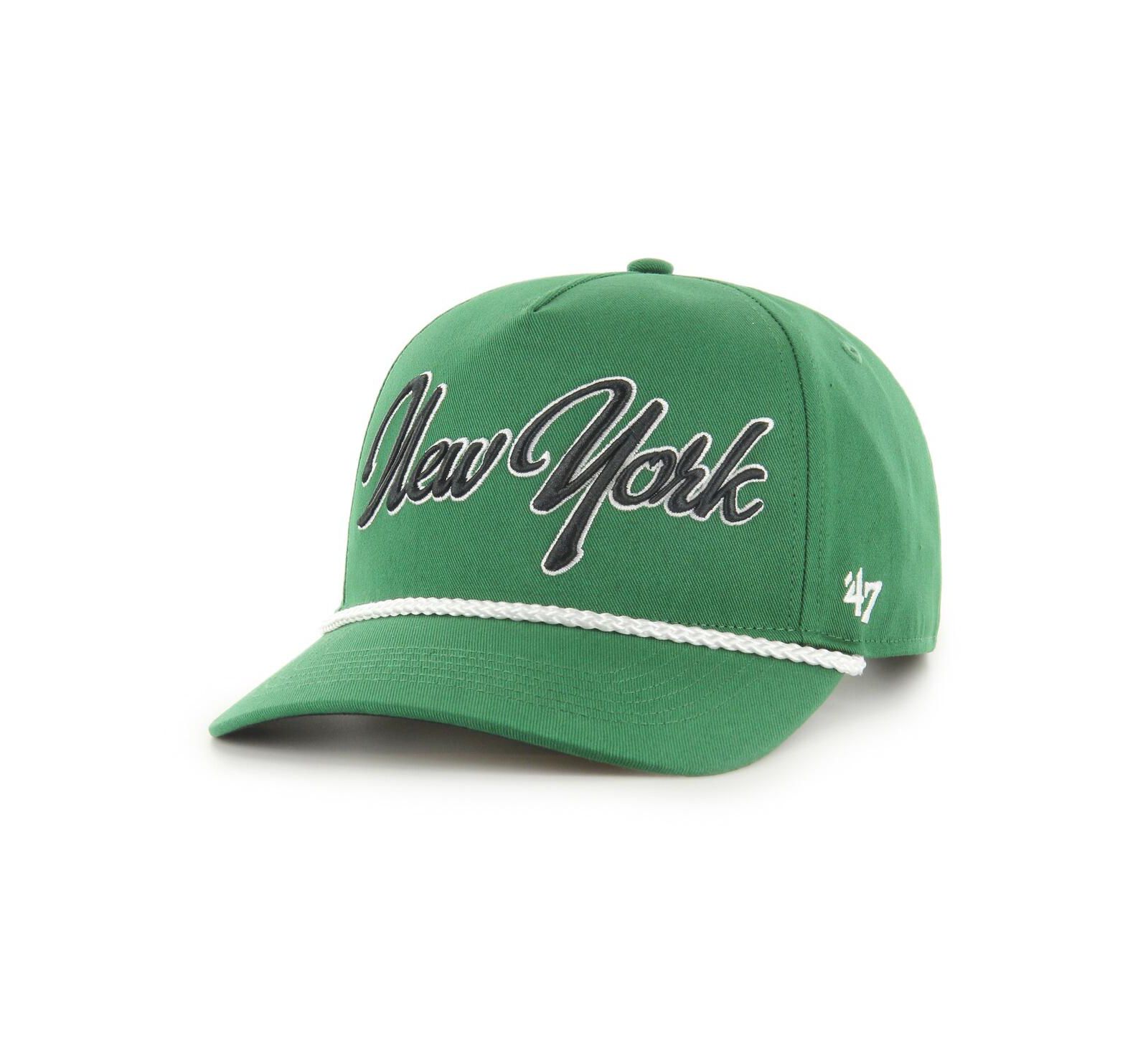 '47 Brand Men's Green New York Jets Overhand Hitch Adjustable Hat