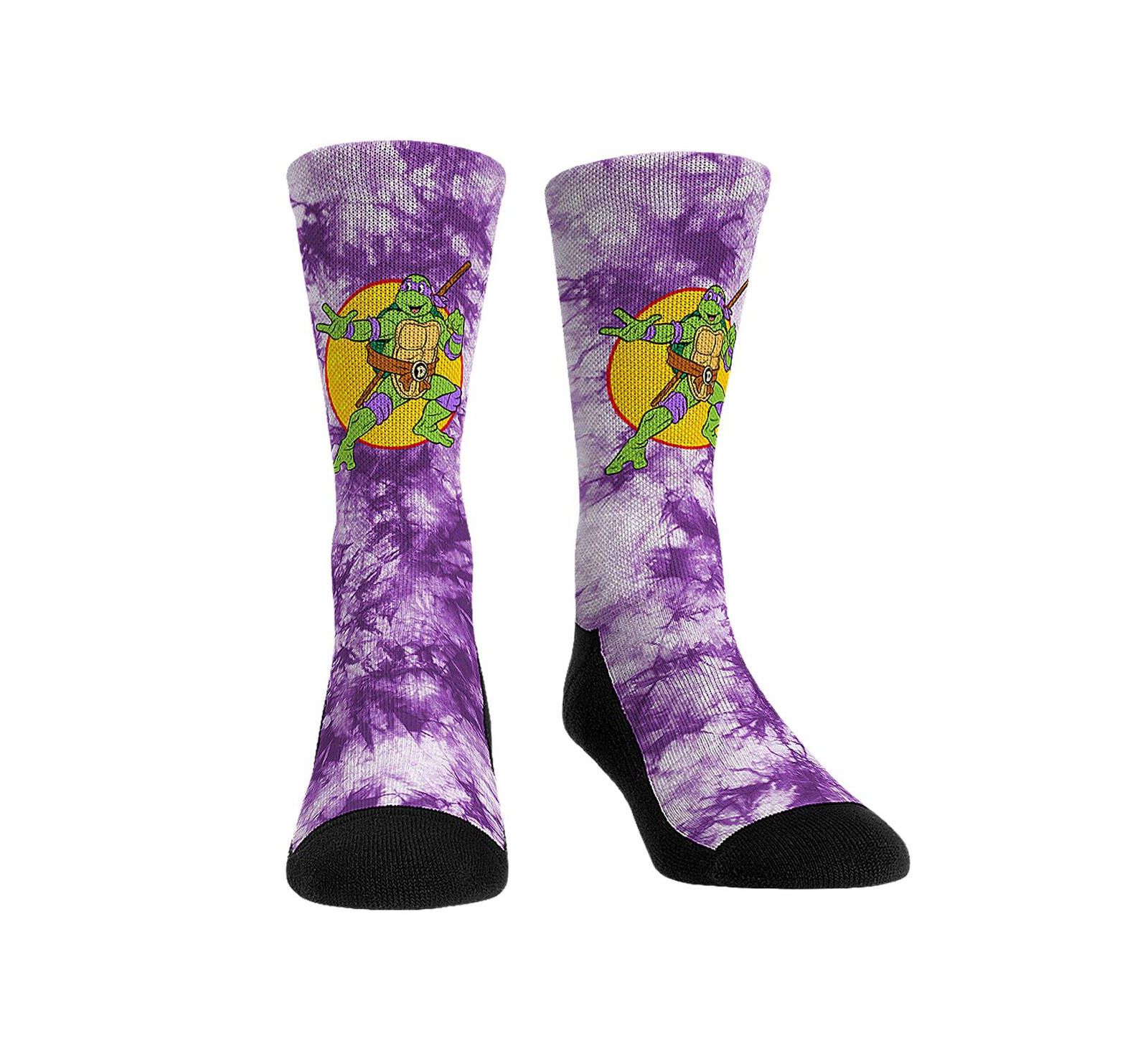 Rock Em Socks Unisex носки Teenage Mutant Ninja Turtles Donatello Tie-Dye