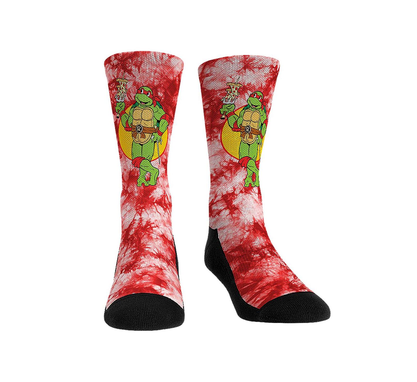 носки Rock Em Socks с принтом Teenage Mutant Ninja Turtles Raphael, тай-дай