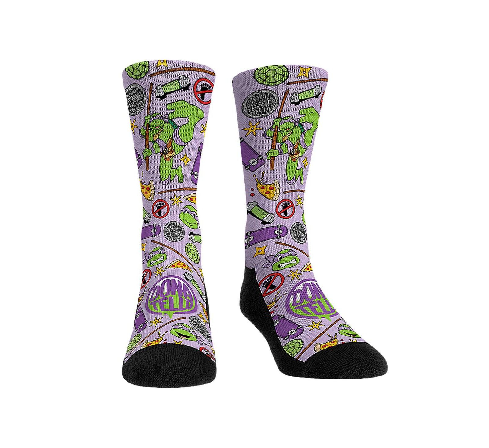 Rock 'Em Socks носки Teenage Mutant Ninja Turtles Donatello Kaboom Crew