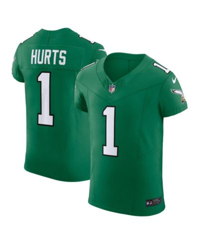 Nike Men's Jalen Hurts Kelly Philadelphia Eagles Alternate Vapor F.U.S.E. Elite Jersey