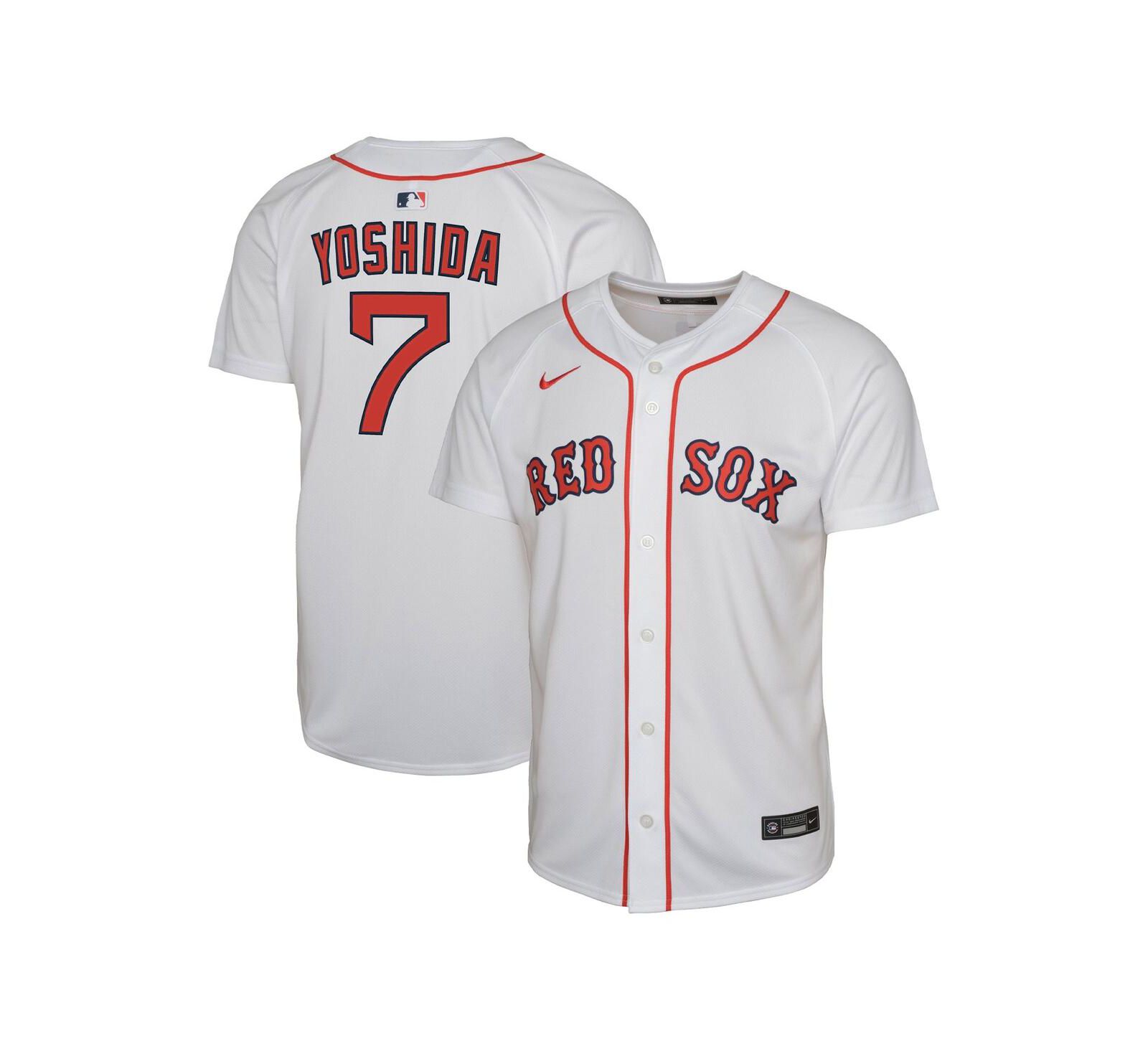Детская игровая джерси Nike Masataka Yoshida White Boston Red Sox Home Replica Player