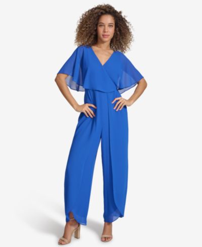 Женский комбинезон Kensie Women's Flutter-Sleeve