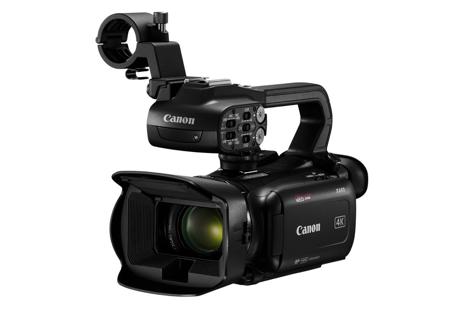 Canon XA60 профессиональная видеокамера 4K Ultra HD компактная с 20x зумом