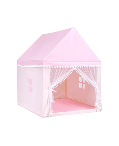 Slickblue Fairy Castle Large 2-Piece Play Tent with Mat, Ages 2+