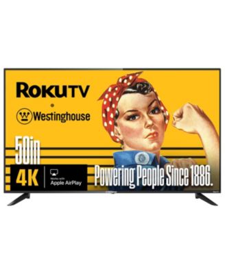 Smart TV Westinghouse 50" Roku 4K UHD с HDR, Apple HomeKit, Alexa & Google Assistant