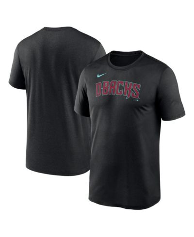 Мужская футболка Nike Black Arizona Diamondbacks Fuse Legend