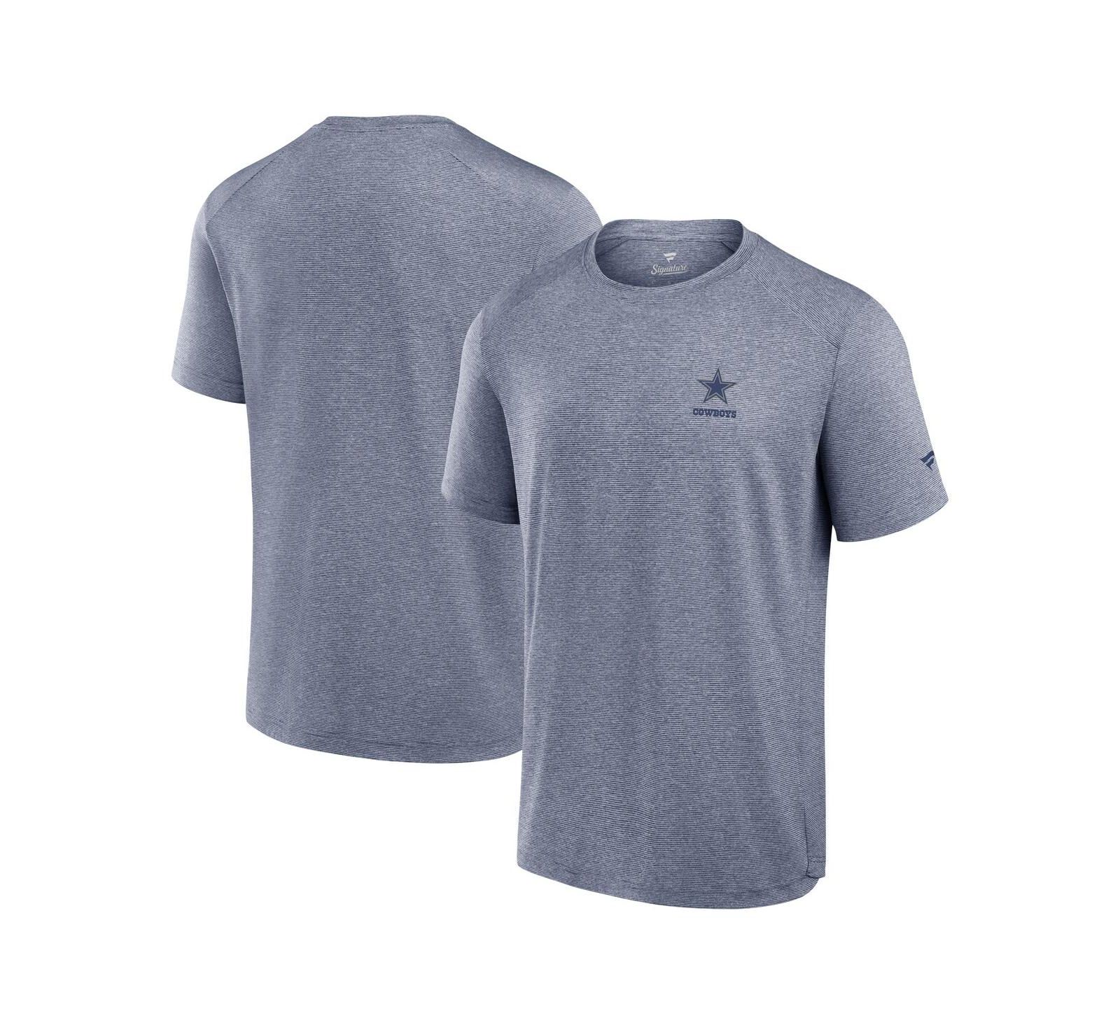 Мужская футболка Fanatics Signature Navy Dallas Cowboys Front Office Tech