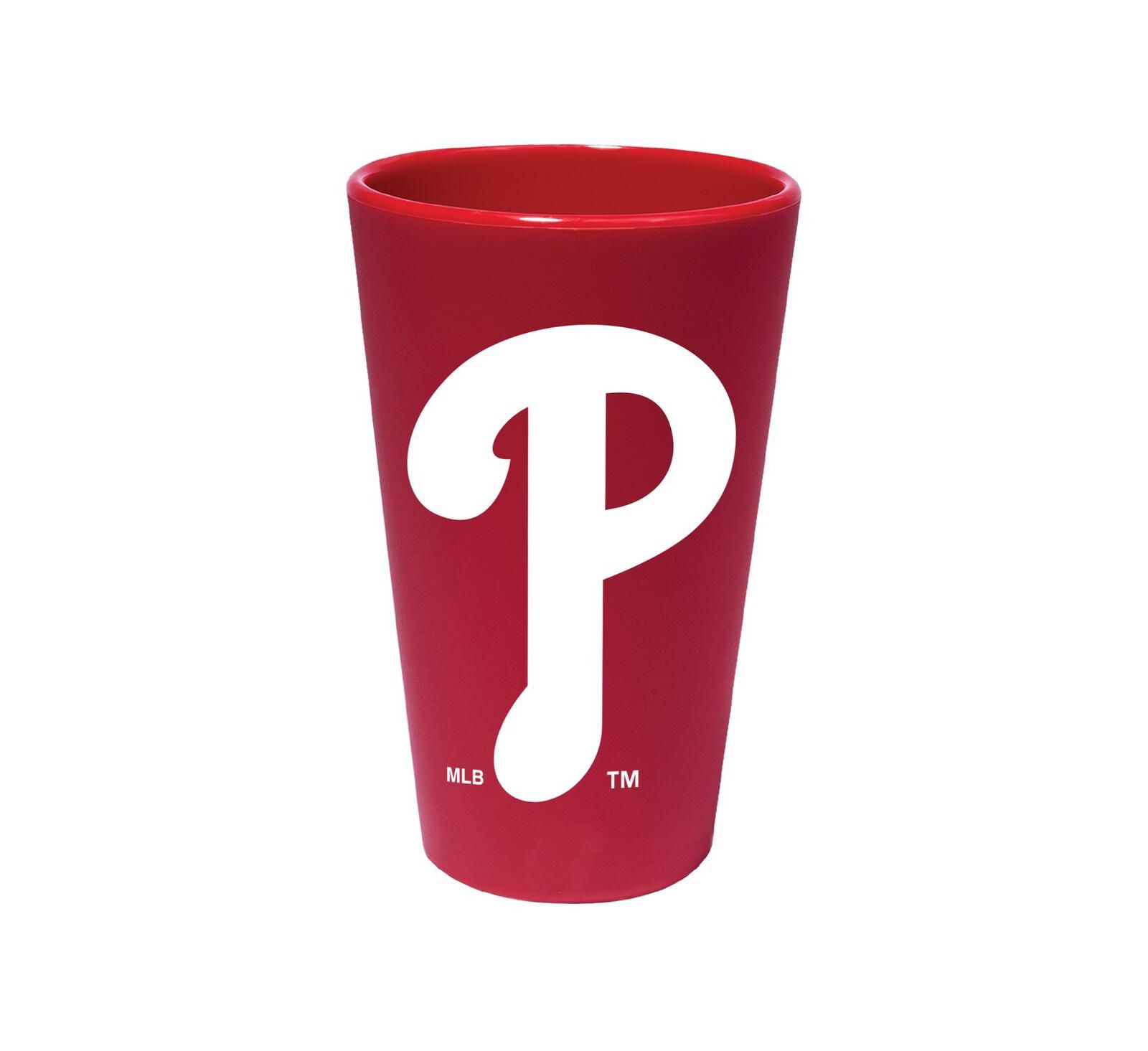Стакан WinCraft Philadelphia Phillies 16oz. Team Color Silicone Pint Glass