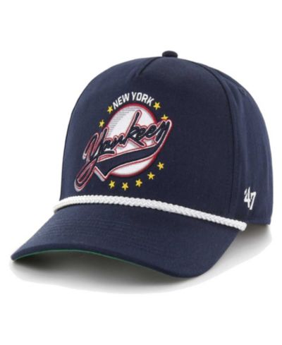 Мужская кепка '47 Brand Navy New York Yankees Wax Pack Collection Premier Hitch Adjustable