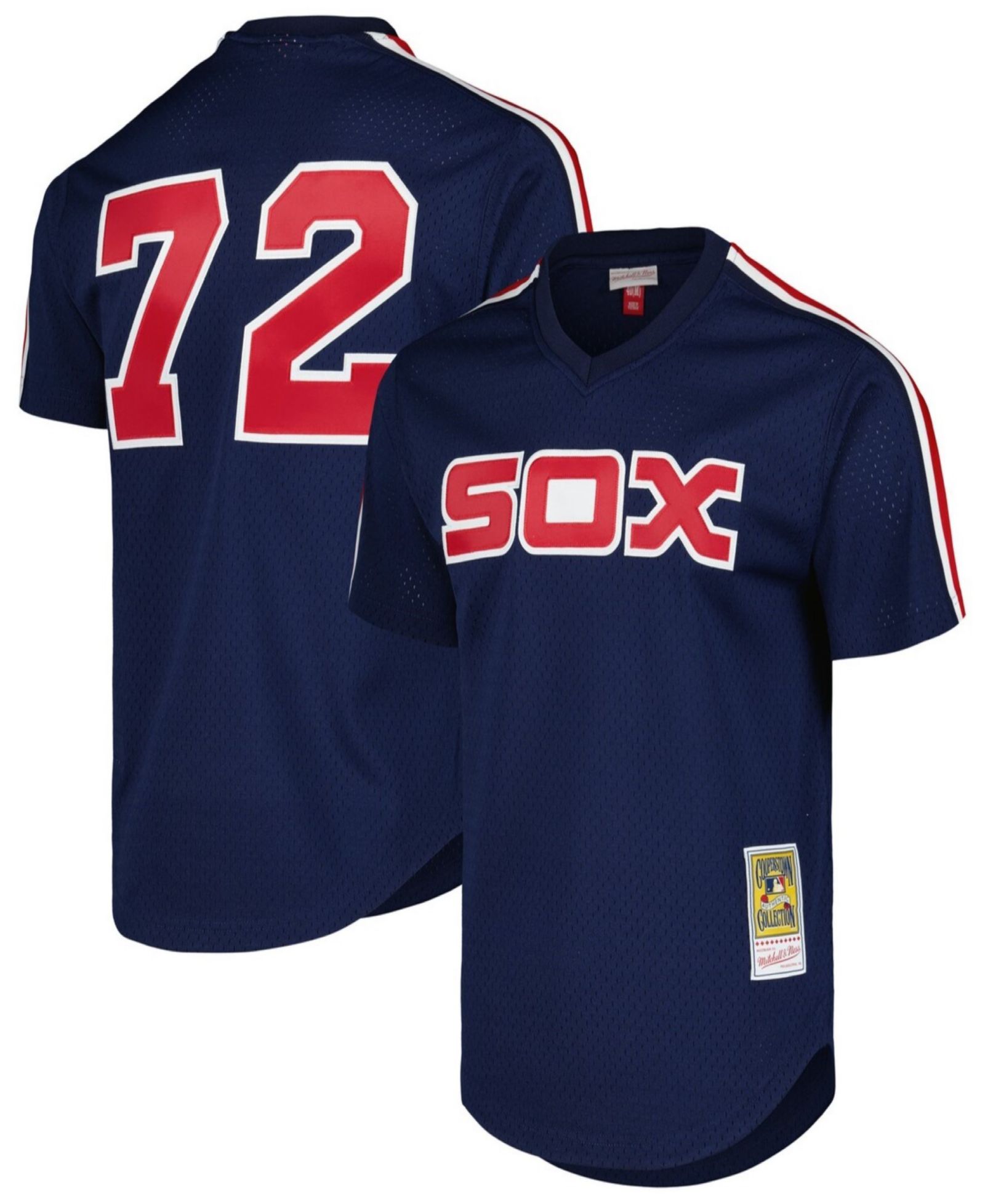 Мужская джерси Mitchell Ness Chicago White Sox Cooperstown Collection