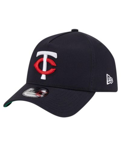 Мужская кепка New Era Navy Minnesota Twins A-Frame 9Forty регулируемая