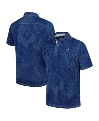 Мужское поло Tommy Bahama Navy Dallas Cowboys Sport Santiago Paradise