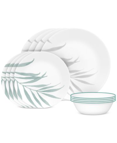 Corelle Набор столовой посуды Solar Print, 12 предметов, на 4 персоны