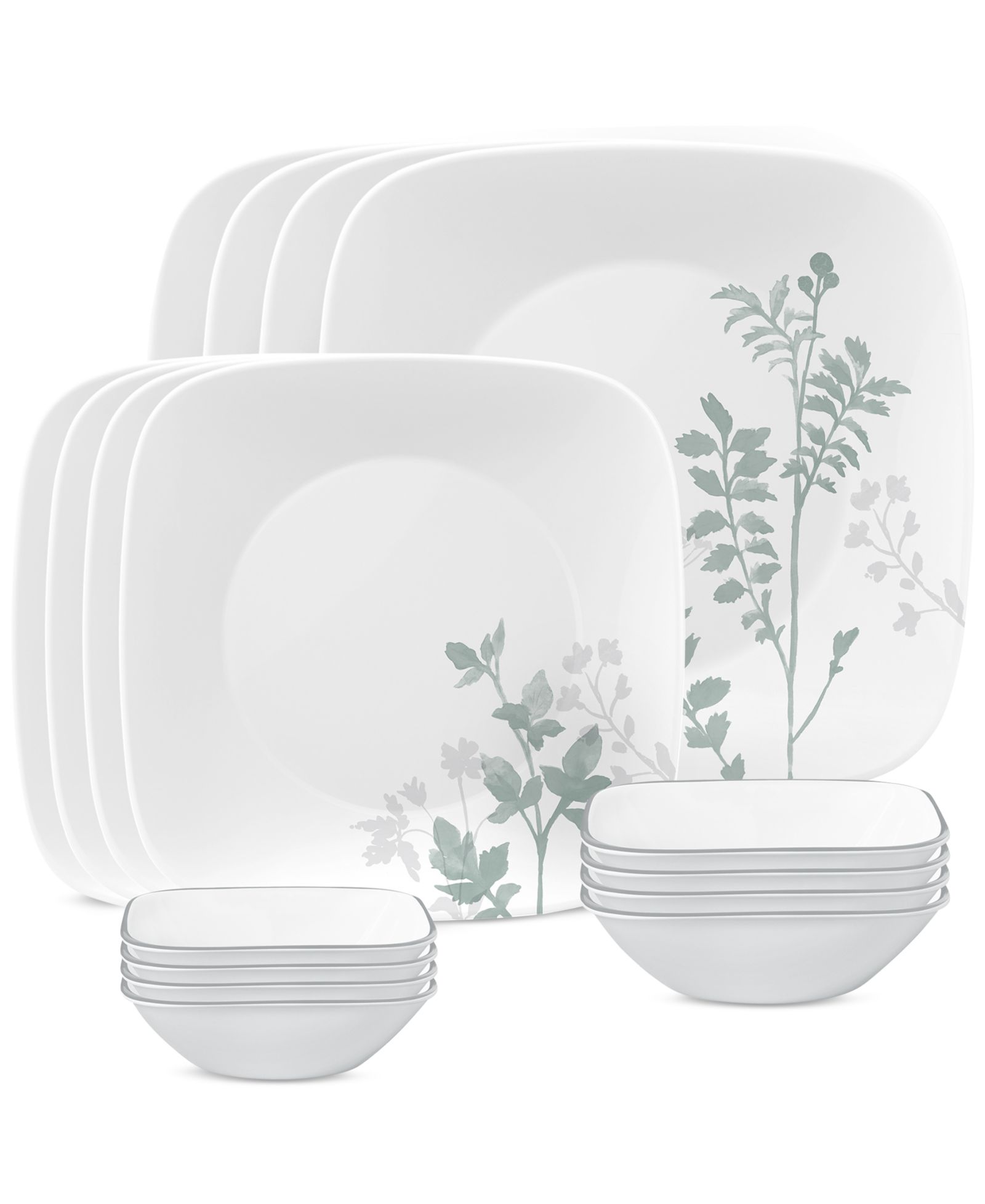 Corelle Amalie набор посуды из 16 предметов, сервировка на 4 человека
