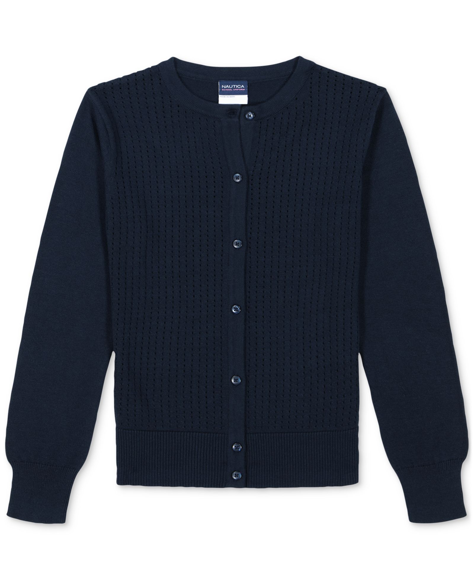 Детский кардиган Nautica Little Girls Uniform Pointelle