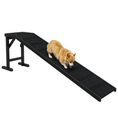 Пандус для собак PawHut с ковровым покрытием 74" x 16" x 25"