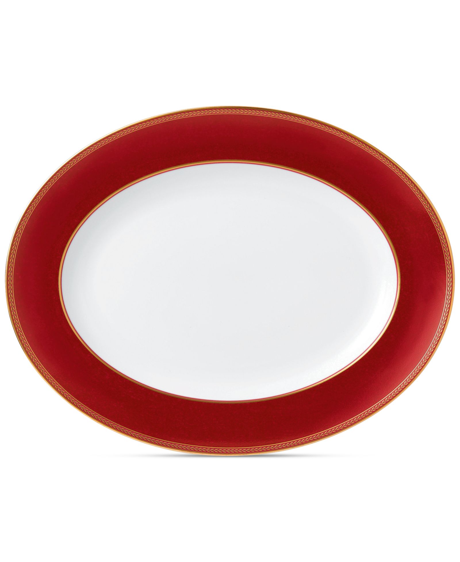 Сервировочное блюдо Wedgwood Renaissance Red Oval