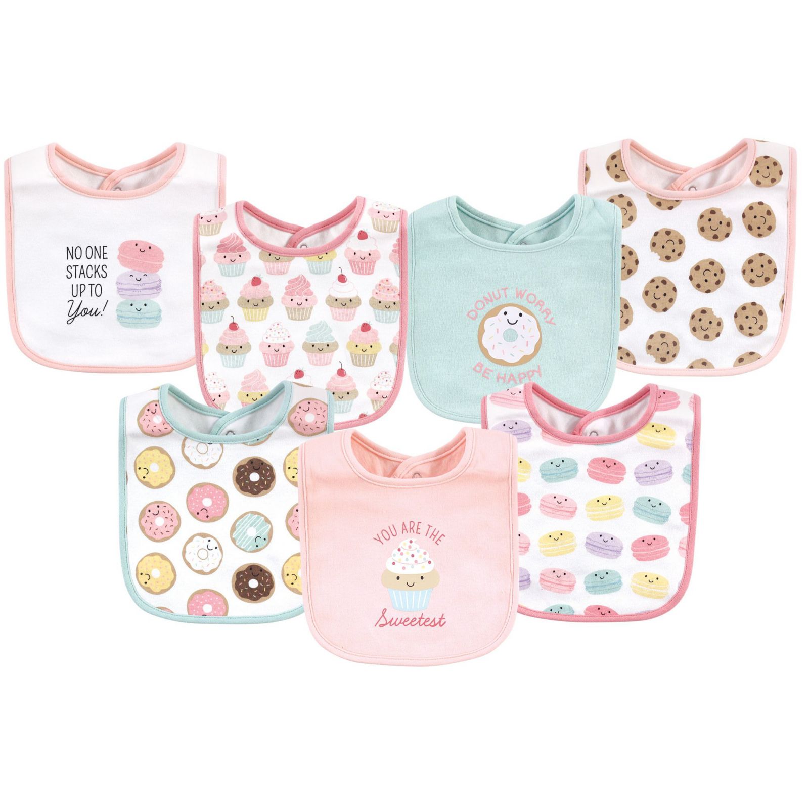 Hudson Baby Детские слюняги Interlock 7Pk