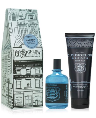 Набор аптекарских коробок C.O. Bigelow 2-Pc. Elixir Blue Apothecary Box Set