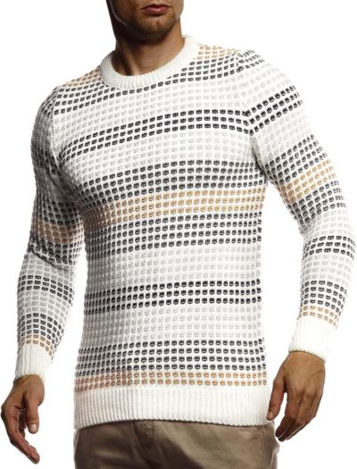 Свитшот Leif Nelson Men's Stylish Sweater Longsleeve Pullover Hoodie Slim Fit