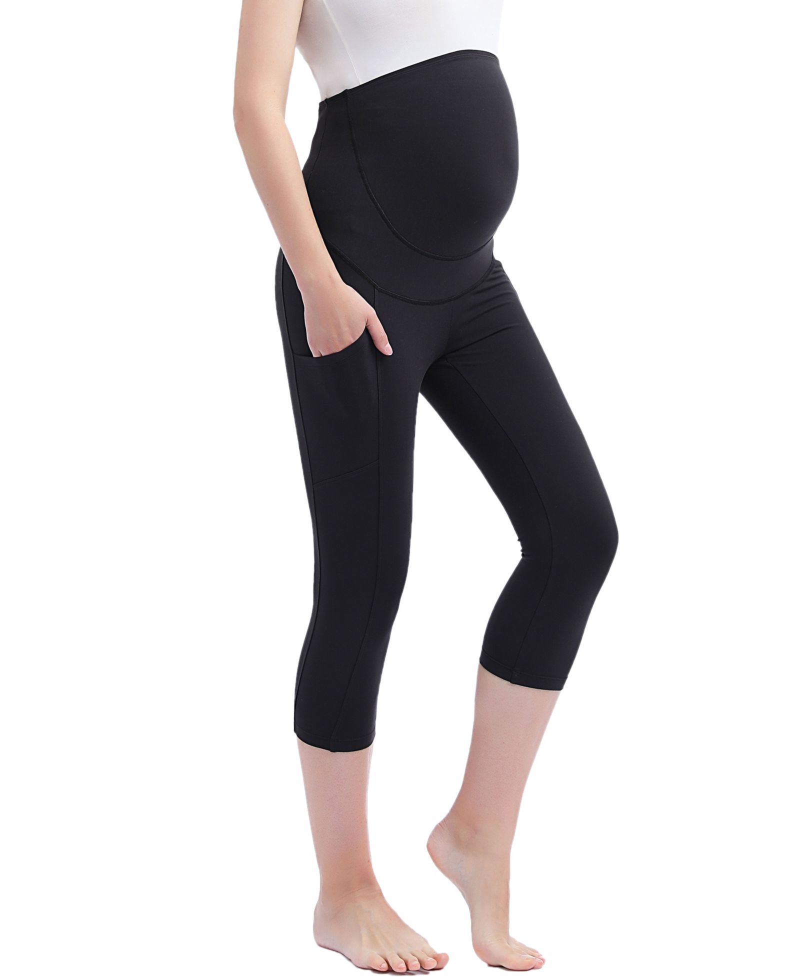 Легинсы kimi + kai Maternity Essential Stretch Pocket Crop