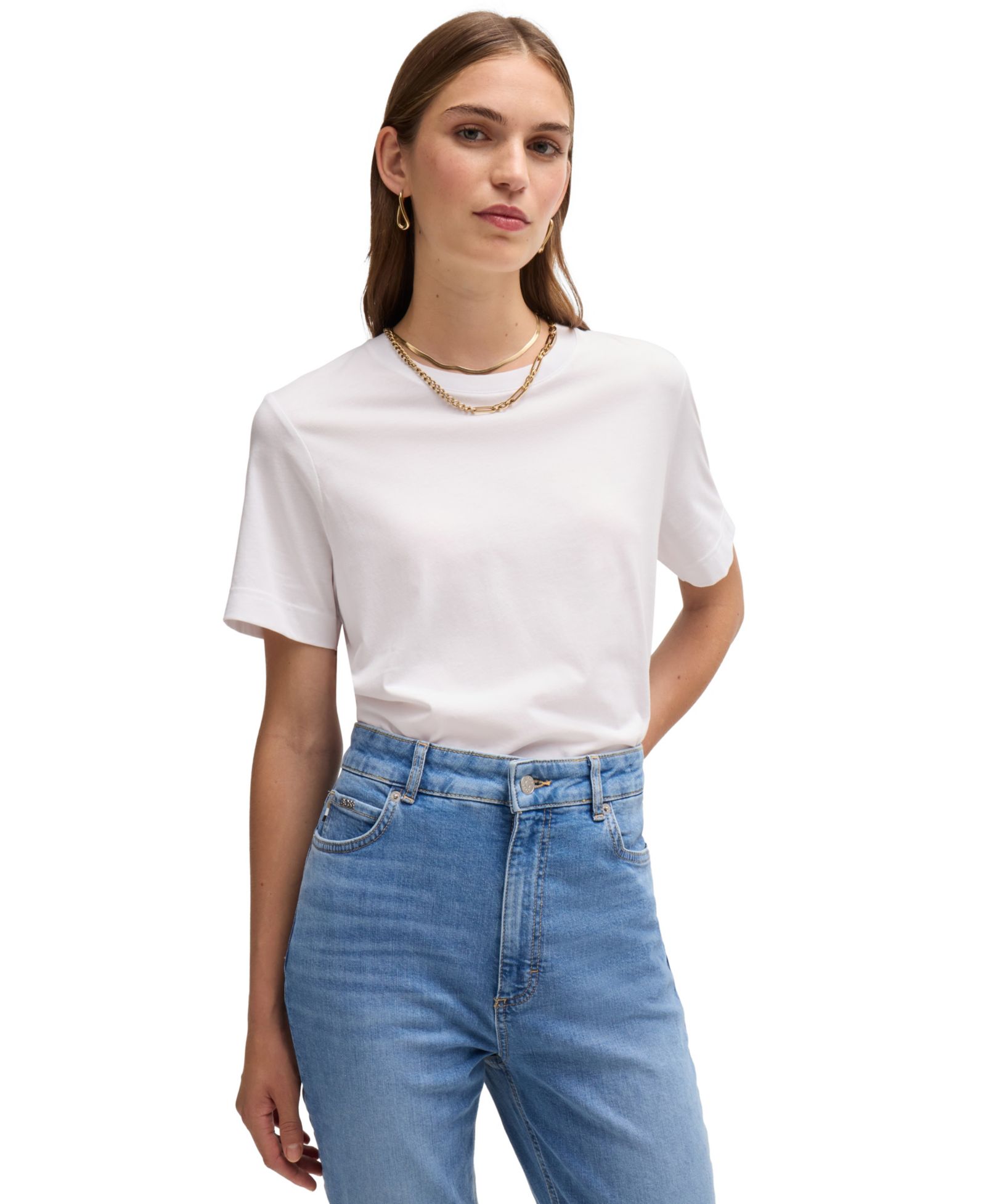 BOSS by Hugo Boss Women’s Relaxed-Fit T-Shirt