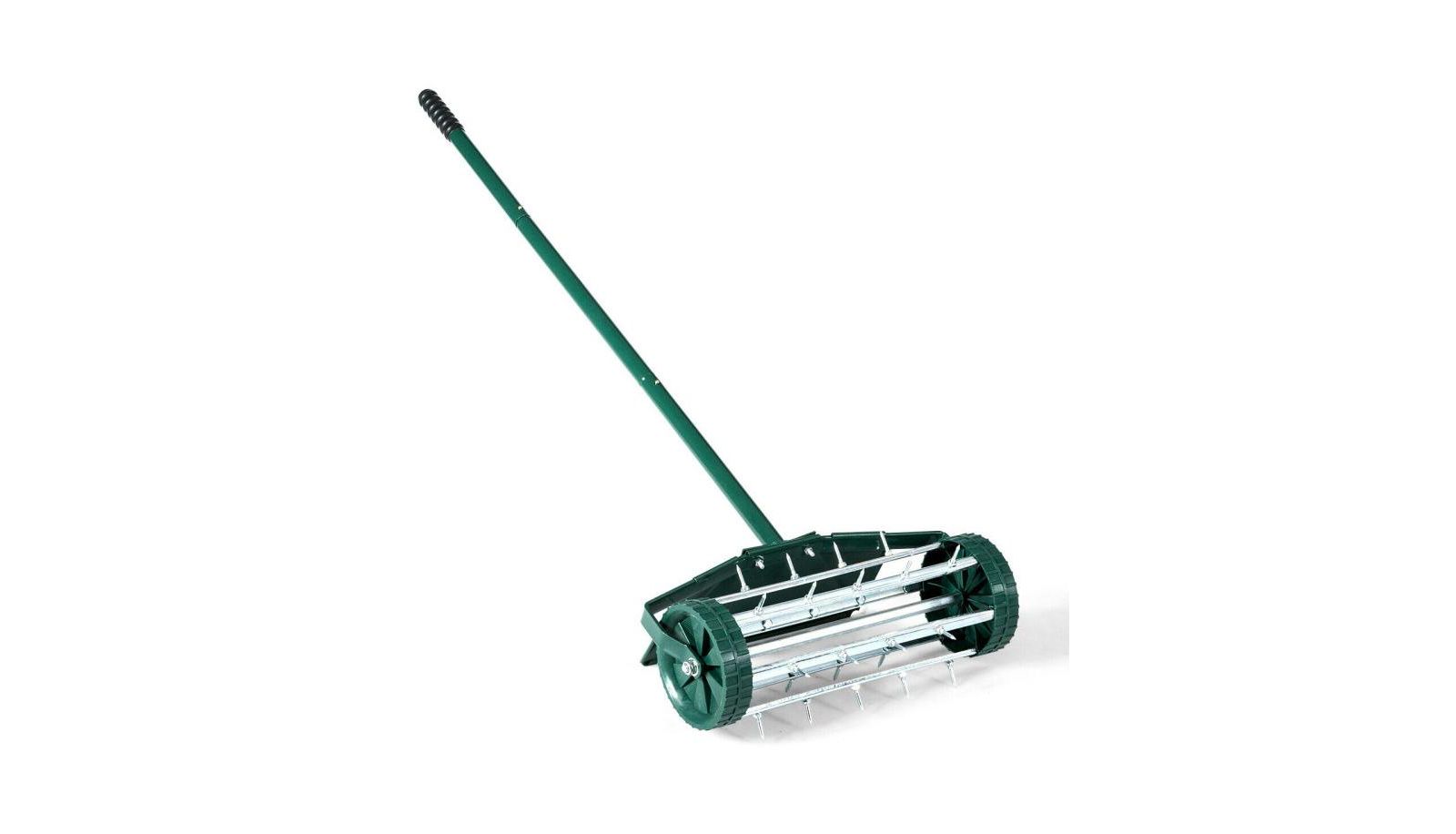 Аэратор газона 18 Inch Rolling с брызгозащитным брызговиком Slickblue