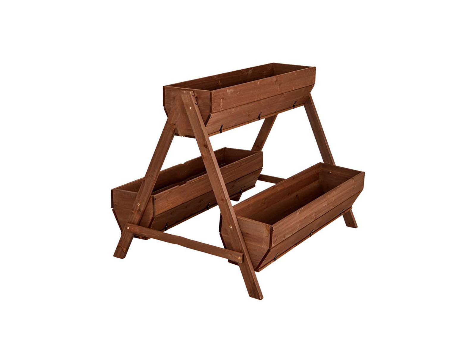 Slickblue Vertical Raised Garden bed with 3 Wooden Planter Boxes