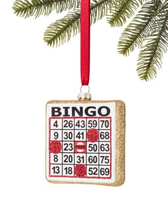 Holiday Lane Eclectic Charms Bingo Ornament