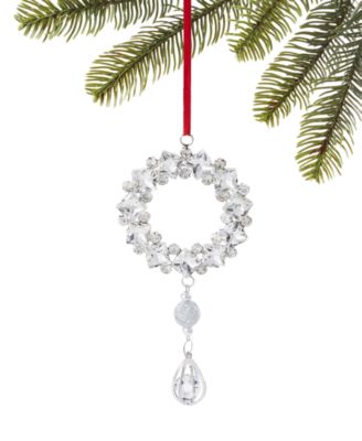 Holiday Lane Jeweled Classics Sparkling Wreath Ornament, Exclusively at Macy's