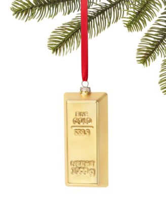 Декоративное украшение Holiday Lane Electric Charms Gold Bar