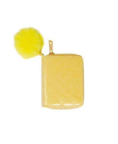 Tiny Treats + Zomi Gems Детский стеганый кошелек Sparkle, желтый