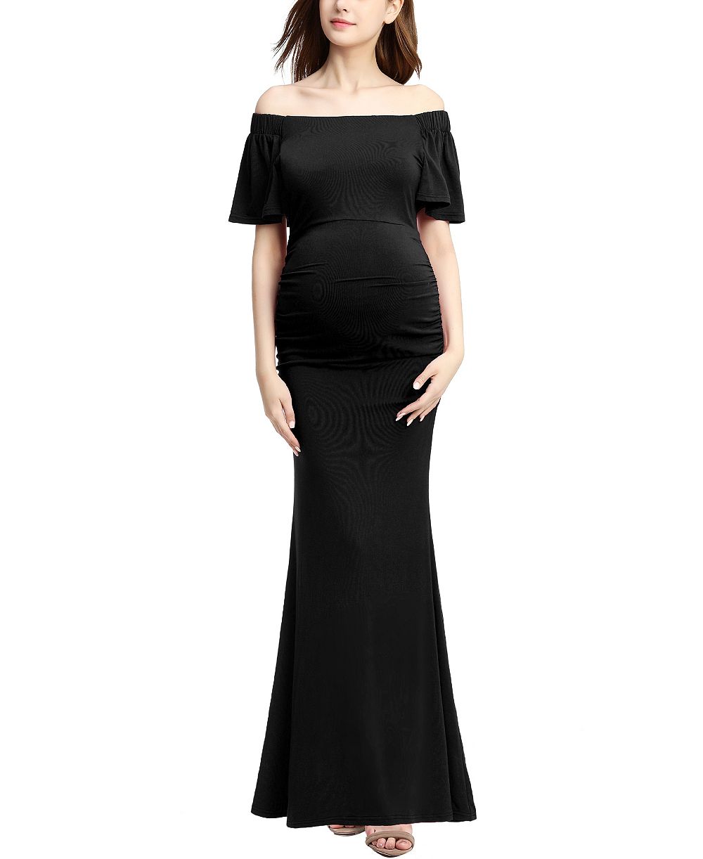 kimi + kai Женское платье макси Abigail Off Shoulder