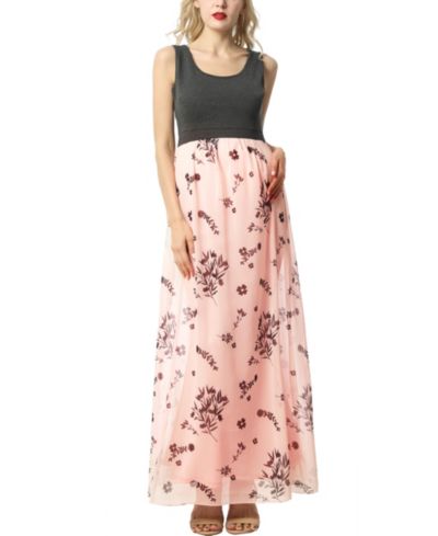 kimi + kai Women's Floral Print Maxi Dress