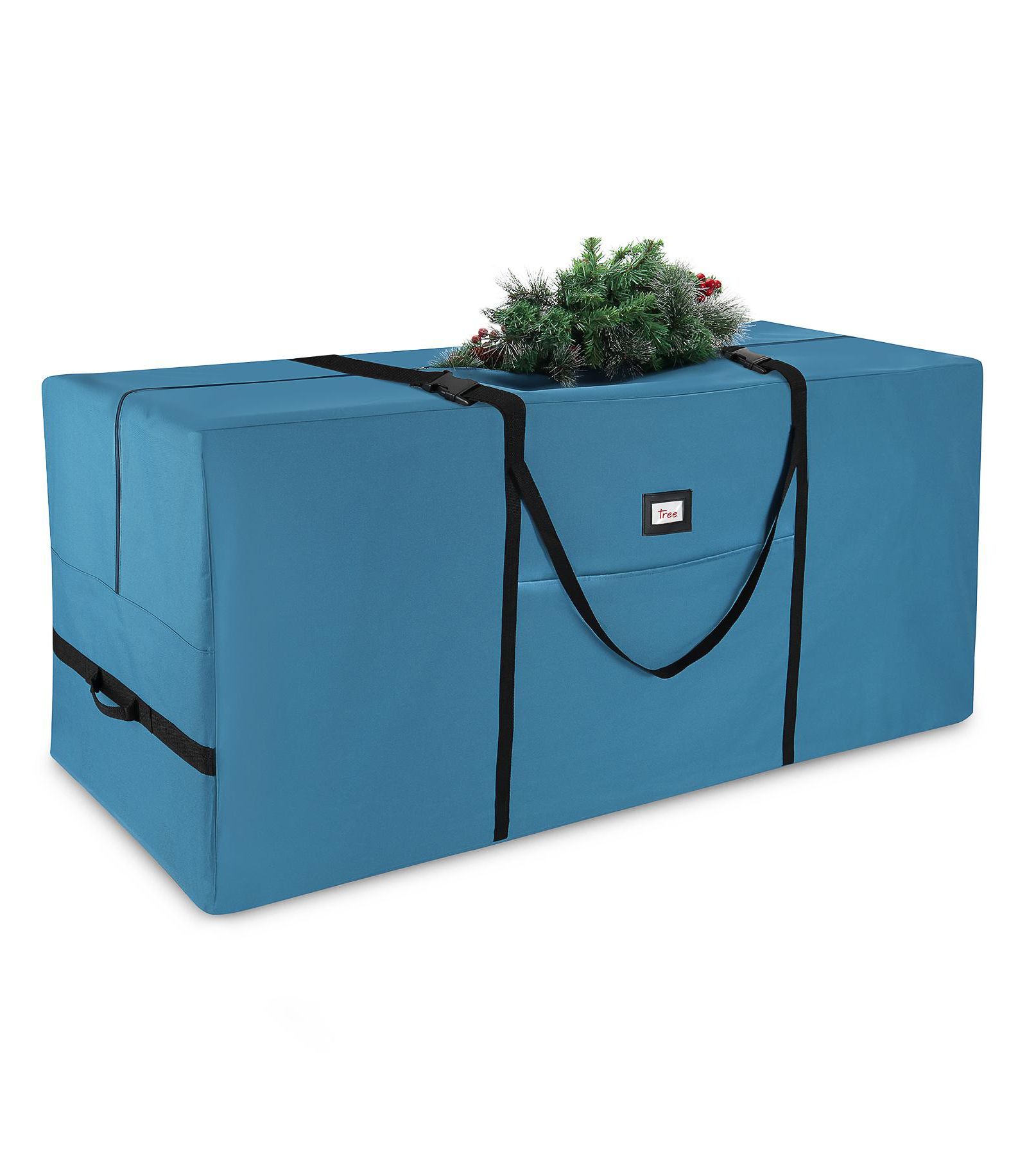 Hearth and Harbor Extra Large Christmas Tree Storage Bag with Reinforced Handles and Dual Zipper - 9 ft