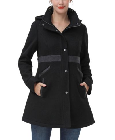 Женское шерстяное пальто Kimi + Kai Maternity Adeline Wool Coat